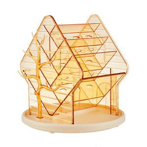 Multipurpose Makeup and Skincare Storage 360 Degree Rotating Organizers with Ample Compartments for Easy Access