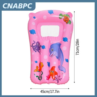 CNABPC กระดานโต้คลื่นเป่าลมสำหรับเด็กเล่นกระดานโต้คลื่นแบบเป่าลมที่นั่งในสระว่ายน้ำสำหรับเด็ก