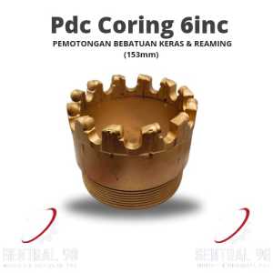 Pdc coring 6inc/mata bor coring 6inc/mata bor sumur tembus batu