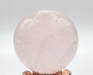 (SG Seller Ready Stocks) Natural Pink Quartz Ball Display Ornament +-2.2cm 天然粉水晶球摆件 +-2.2厘米