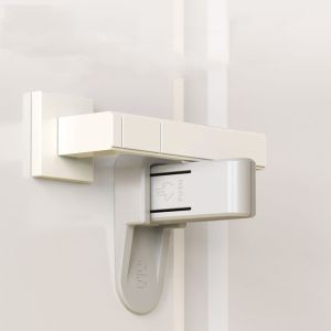 HARMU Creative ทนทานอเนกประสงค์ Firm เด็กๆมือเด็กอุปกรณ์ป้องกันความปลอดภัยของเด็กล็อคประตูกุญแจกระเดื่อง Anti