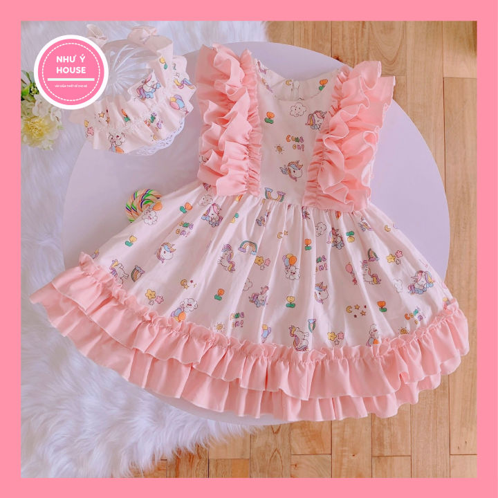 Mua Váy bố bé gái màu xanh mùa hè 2023 thiết kế mới cảm giác váy công chúa  cho bé váy tutu lưới ngọt ngào giá 528,000 VND trên Taobao, TMALL, JD,