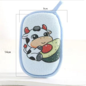 Soft Baby Scrub Bath Towel Baby Frosted Bath Sponge Safe Comfortable Kids Shower Towel Washcloth