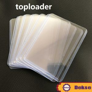 25Pcs Toploader Card Protector Transparan / Card Sleeve Dengan Film Pelindung