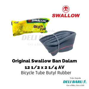 Swallow Ban dalam 12 1/2 x 2 1/4 pentil motor sepeda anak