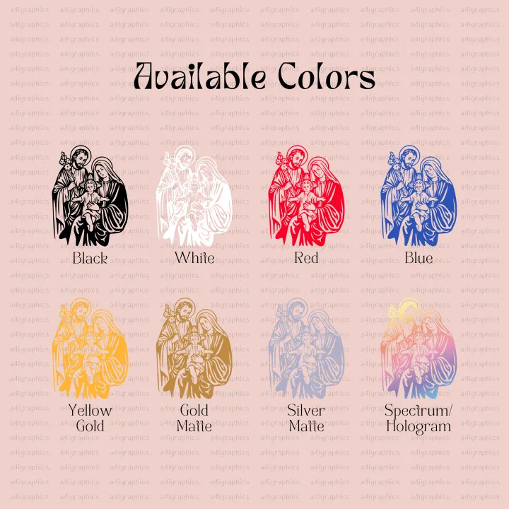 A4i%20Graphics%20Holy%20Family%20Vinyl%20Sticker%208"x10"%20-%20Image%205