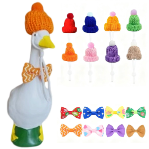 Pack Of 8 Modifiable Waterfowl Costume Headpieces With Bends For Holiday Grass Decorations Christmas Halloween Thanksgiving Outdoor Party Materials