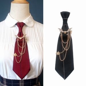DORADO Preppy Style JK Collar Pin Casual Polyester Uniform Collar Clip Fashion No Tie Needed Neck Ornament JK Uniform Wear