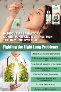 viviyihu Cordyceps and Astragalus health drops for nasal clearing relief