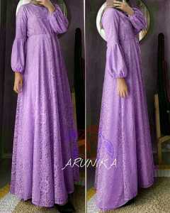 COD MAXI ARUNIKA BRUKAT L XL XXL  / MAXI DRESS MURAH / DRESS KONDANGAN TERLARIS / DRESS BRUKAT MURAH / BISA BAYAR DITEMPAT