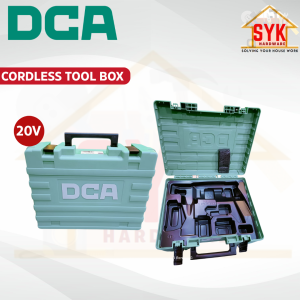 SYK DCA ADKIT26 Tool Box Carrying Case Power Tools Cordless Drill Machine Storage Box Simpan Mesin Drill