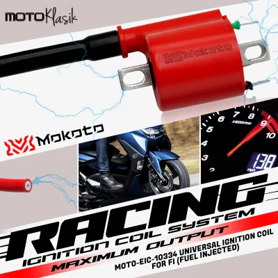 MOKOTO ELITE SERIES IGNITION COIL SYSTEM UNIVERSAL FOR CARB (CARBURATOR) / FI (FUEL INJECTED) TYPE MOTORCYCLE 1PC