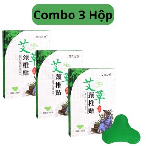 Miếng Dán Cổ Vai Gáy Giảm Đau Thành Phần Từ Thảo Dược An Toàn Cao Dán Ngải Cứu Giảm Đau Hiệu Quả