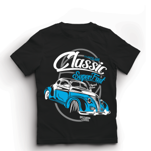Baju Kaos Anak Laki Laki Distro Karakter Mobil Clasic Keren Import 1 - 10 Tahun - Hypelane Kids