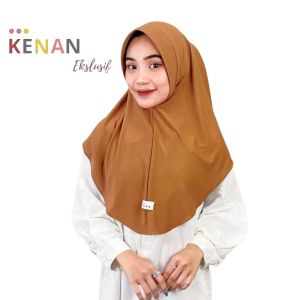 KENAN HIJAB BERGO DZEVADA INSTAN MATERIAL JERSEY KERUDUNG MURAH VIRAL JILBAB SPORT OLAHRAGA