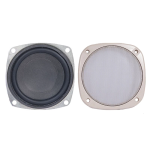 Universal 4/5inch Car Speaker Grills Cover Mesh Square Speaker Subwoofer Guard Protector Case Mounting Iron Mesh