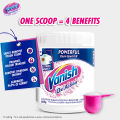 Vanish Fabric Clothes Stain Remover Powder Tub 500g (Pink/White). 
