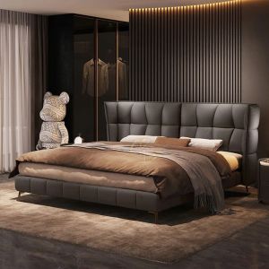 Giường ngủ hiện đại cao cấp thiết kế đẹp tinh tế chất liệu bền bỉ phù hợp chung cư và nhà phố