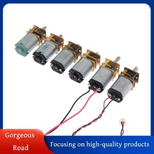 [Gorgeous] Hot Sale Micro N20 Gear Motor Slow Speed Metal Gearbox Reducer Electric Motor DIY Toy