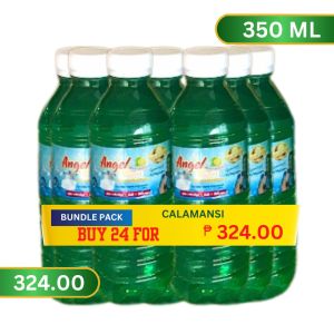 ANGEL CLEAN DISHWASHING LIQUID PER BOX OF 350ML (24PCS) - CALAMANSI