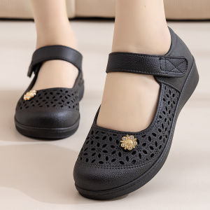 [Free Shipping] New Summer Fashion Sandals For Women Thick-Soled Suitable For Mothers And Older Women With Non-Slip And Soft Soles Perfect For Outdoor Wear Beach And Work