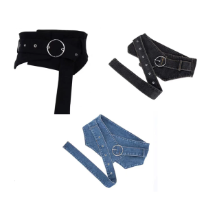 Trendy Denims Waist Shaper Large Size Waist Corset Stylish Denims Waistband Fashion Waist Decorations