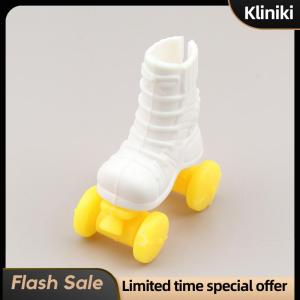 [Kliniki] Pink Roller Skates Shoes For Doll Fashion Short Boots Decorative Toy Play Doll Accessories