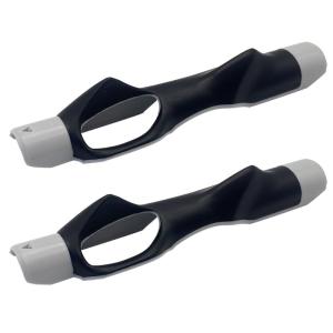 2pcs Golf Swing Aid Trainers Ergonomic Right Hand Grip Enhances Control and Precisions During Practice