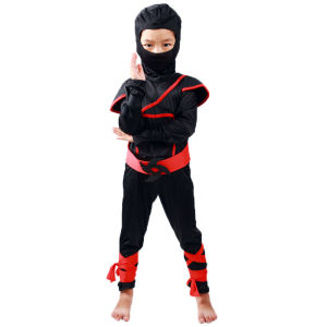Boys Kids Children Ninja Cosplay Costumes Assassin Japanese Samurai Warrior Fancy Cothing