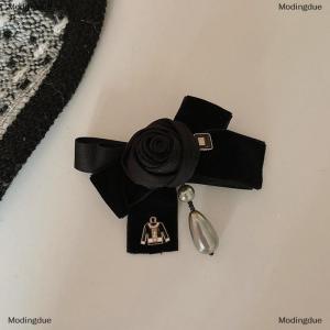 [COD] Modingdue Vintage Brooch Accessory With Pearl And Rhinestone Mink Fur Badge Pin Buckle Autumn And Winter Clothing Corsage