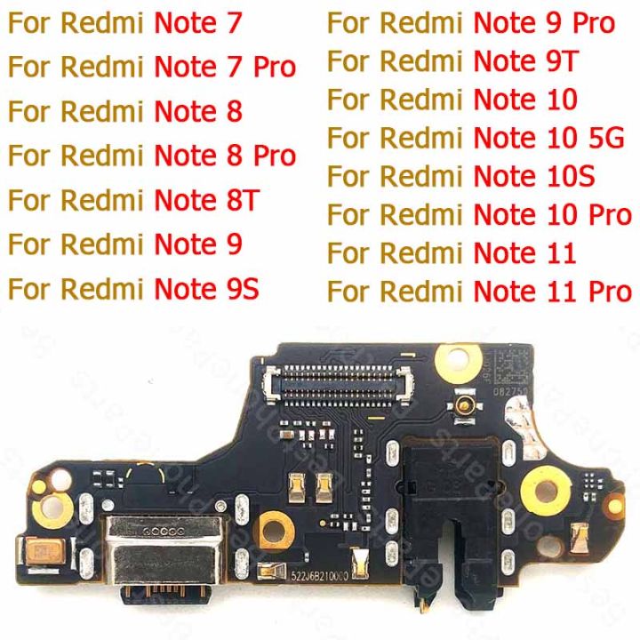 For Xiaomi Redmi Note 11 10 10S 9S 9T 8T Pro Original Charge Board  Charging Port Usb Connector Pcb Dock Socket Spare Parts Lazada PH