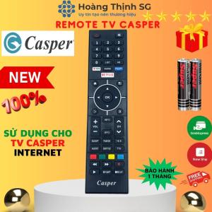 Remote điều khiển tivi CASPER SMART điều khiển TV CASPER NETFLIX các dòng tivi Internet / TV LED - Tặng kèm pin
