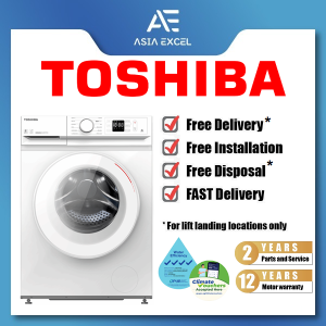 TOSHIBA TW-BL85A2S 7.5KG 4 TICK INVERTER WIFI FRONT LOAD WASHING MACHINE