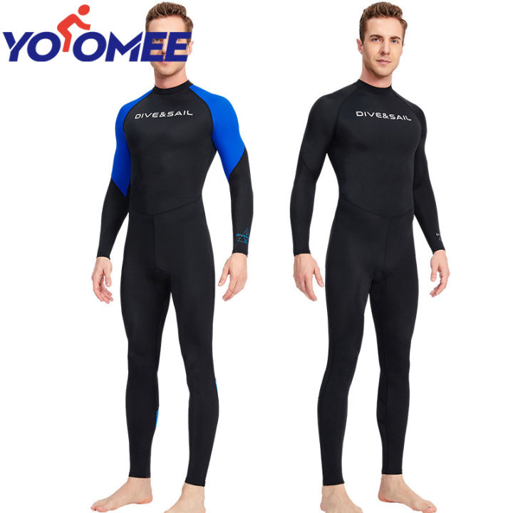 Yoomee Adult Surfing Wetsuit Men Lycra Sun Protection Wetsuit Swimwear