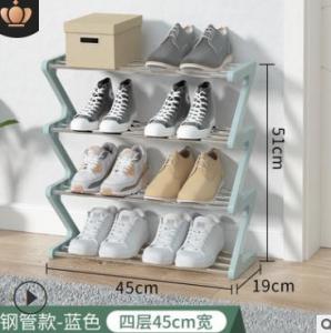 RAK SEPATU Z SHAPE/ RAK SEPATU TINGKAT MODEL ZIGZAG SHOE RACK/ MINIMALIS 4 SUSUN RAK MULTIFUNGSI SERBAGUNA
