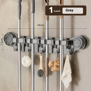 Moles丨 gắn trên tường Lau Clip núm hút cao su Punch-Móc miễn phí giá phòng tắm phòng tắm mạnh mẽ Lau Chổi cố định giá