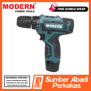 MODERN M-12V Mesin Bor Cordless Drill Baterai Batre Tangan Charger Cas Tanpa Kabel M12V M-12 V M12 V