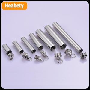 【2-3 days delivery】 Stainless Steel Bottle Cremation jewelry Cylinder Tube Ash Urn Pendant Necklace