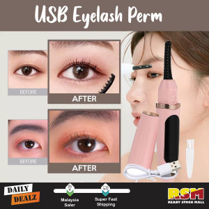 USB Eyelash Perm Curler 3 Temperature Modes Heated Curler Lashing Roller Lashes Curl Pen / Pelentik Bulu Mata Elektrik