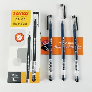 Pulpen Joyko GP-330 Big Fill Gel Pena Gel Ballpoint 1Box isi 12pcs