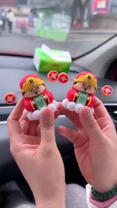 【Ship in 24H】2025蛇年财神摆件创意卡通乔迁开业礼品新年春节财神爷装饰车载财神公仔办公室桌面摆件