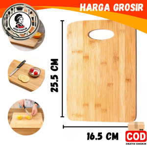 ALAT DAPUR SERBAGUNA PAPAN TALENAN BAMBU KAYU/ ALAS PEMOTONG SAYUR /BUAH/ BAWANG