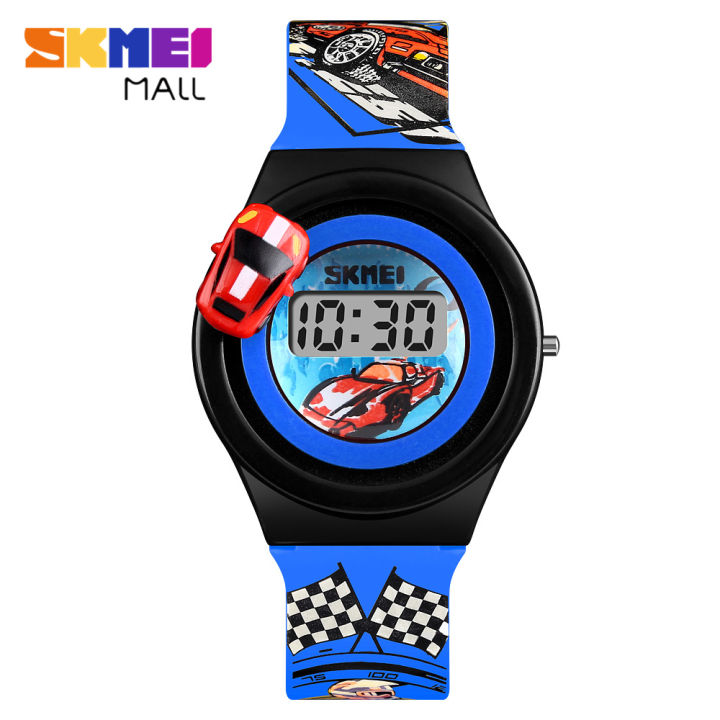 SKMEI 1376 Child Toy Watch Boy Fashion LCD Digital Display Kids - Main Image