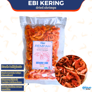 100 Gr Udang Ebi Kering Bagus Udang Kering Kulit Merah Segar Bumbu Dapur