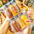 Set Nước Chấm 3 Vị (Muối Ớt Đỏ, Sốt Tiêu Tắc Kẹo , Sốt Me Chua Cay). 
