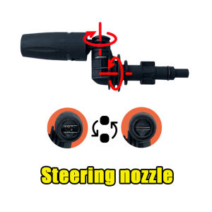 Ternaga 360° Rotating Nozzle Car Washing Water Gun High Pressure Washing Spray Nozzle Quick Connect Water Hose Nozzle