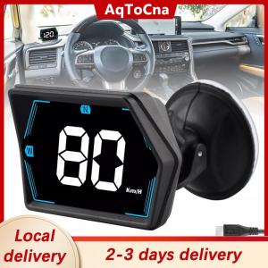 [COD] AqToCna Ship within 24 hours Overspeed Alarm Car Accessories G20 For Car Truck Bus Digital GPS Compass Speedometer Big Font Head Up Display Car HUD