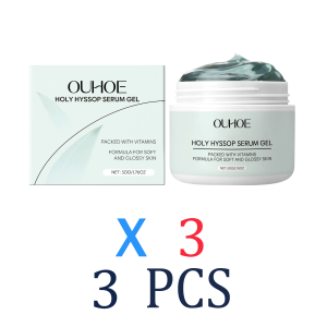 hot Hydrating Night Serum for Face Winter Skincare Moisturizer Vitamin C & E Anti-Dryness Repair Gel Festive Holiday Beauty Present