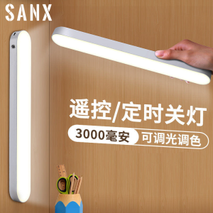 SANX LED Light USB Powered Touch Sensor Dimmable Magnetic Lampu 3 Color LED Wall Lamp for Dormitory Kitchen Cabinet Wardrobe Stairwell  Reading Working