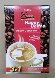 Cà phê sữa Happy Coffee dạng hộp